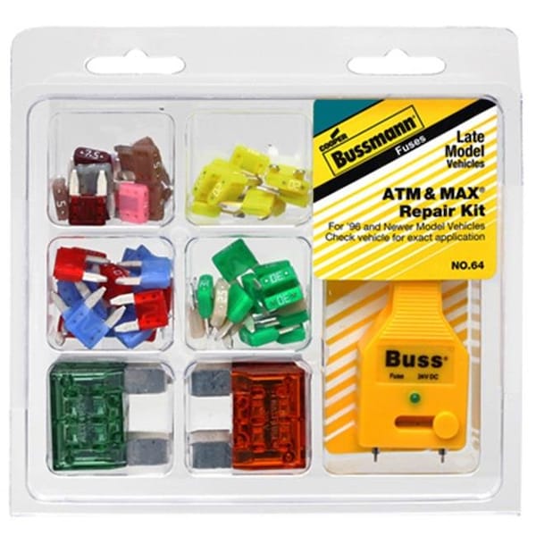 Cooper Bussmann NO.64 64 Piece Atm and Max Fuse Kit